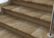 Флорентийская ступень Marburg Dunkelbeige. SDS Keramik